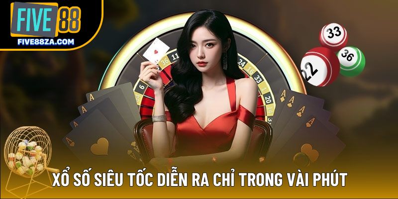 Xổ số siêu tốc diễn ra chỉ trong vài phút Xổ số siêu tốc diễn ra chỉ trong vài phút